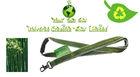 OEM Bamboo ECO Friendly Lanyards With Organic Cotton Material