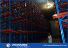 Cold Warehouse Racking System , Unisource Q345 Steel Industrial Storage Shelving