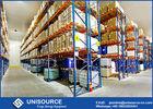 Economic Pallet Storage Racks For Dairy Beverage / Tobacco / Food Warehouse