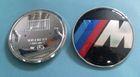 Luxury Custom Car Emblems , 82mm / 78mm Car Bonnet Badges Logos