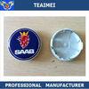 63mm Car Wheel Center Caps Auto Exterior Sticker For SAAB 12775052