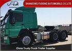 Left Hand Drive Tractor Head Trucks Low Roof Cabin 371HP 6 * 4 Type