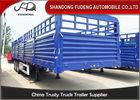 3 Axles 40 Feet Side Wall Semi Trailer 60 Ton Bulk Cargo Trailer