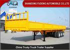 Stake Cargo Trailer And 3 Axles Side Wall Semi Trailer For Transport Bulk Cargo