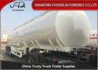 3 Axles 50CBM Fuel Tanker Semi Trailers Customized carbon steel tanker trailers