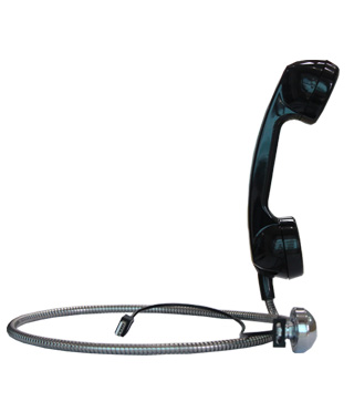 vandal resistant industrial handset for industiral telephone