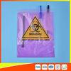 Medical / Laboratory Specimen Transport Bags Plastic Resealable With Document Pouch