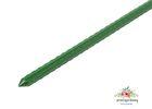 Green Steel Garden Stakes PE Plastic Coated 8mm Diameter , 60cm Length