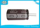 Black / Green Aluminum Electrolytic Capacitors 10000 Microfarad Capacitor For Telephone