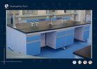 Experimental Workstation Dental Laboratory Work Benches , Steel Wood Science Lab Tables