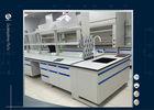 Phenolic Resin Science Classroom Furniture , Metal Laboratory Cabinets