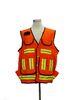 safety vest  SV-MG1 3M reflective material cotton/poliestere fiber