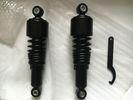 For Stubby Harley Davidson Sportsters Rear Shock Absorber , Lowering Black 10 Inch Motorcycle Shocks