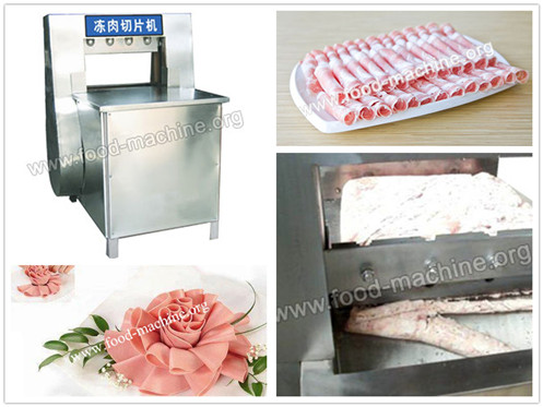 Frozen Meat Slicing Machine