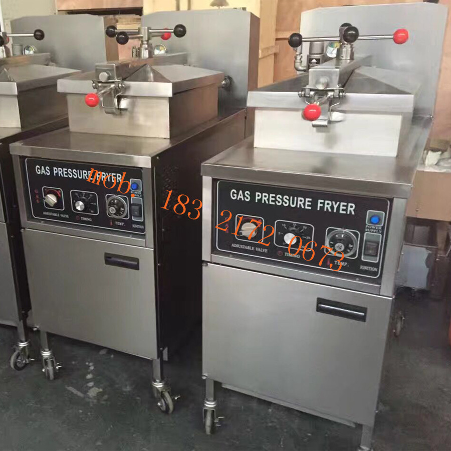 Export Europe hot sale lpg gas chicken fryer kfc fried chicken pressure fryer machine factory
