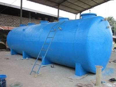 FRP chemical storage tank