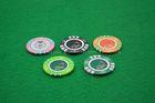 Nylon Colored Custom Casino Poker Chips , Professional Games Poker Chips
