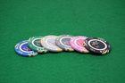 16g Personalized Casino Clay Poker Chip , 1000 Numbered Gambling Poker Chips