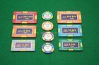 Real 14g Clay Casino Poker Chips , Small Individual Values Poker Chips