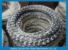 Multi Type Stainless Steel Razor Wire / Barbed Wire Roll For Grass Boundary