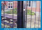 Professional Dark Green Green Security Fencing Panels For Public Grounds