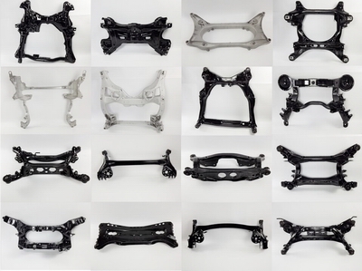 Front/Rear Sub frame, Cross member, Axles, Beams