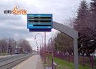 Temperature Control Outdoor LCD Digital Signage For Railway Station / Restaurant