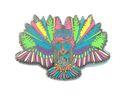 Colorful Cute Hard Lapel Enamel Pins Animal Owl Shape For Business Gifts
