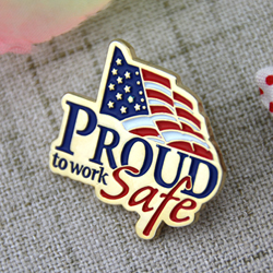 Custom Pins for American Flag