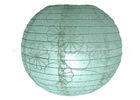 Party , Wedding Decoration Eyelet Paper Lantern Round / rice paper lantern