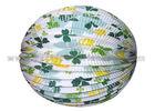 Illuminated Battery operated paper Lantern Accordion with Flower Printing