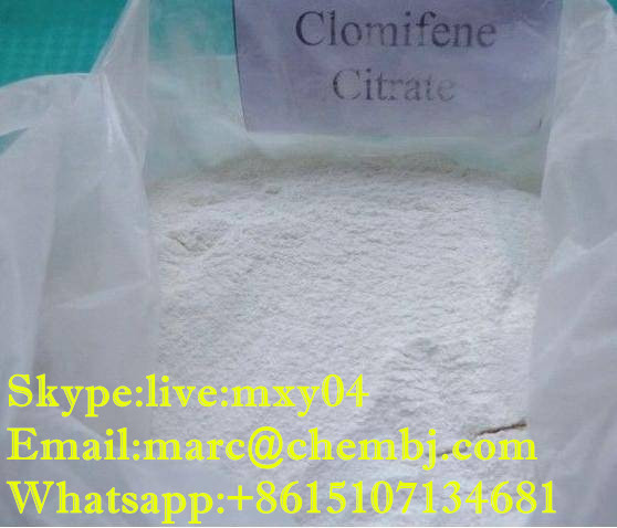 Pharmaceutical Powder Anti-Estrogen Steroid Hormone Clomiphene Citrate for muscle building
