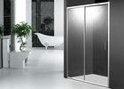 2 Panel 1200mm Sliding Shower Door 1900mm Height with Aluminum Alloy Frame