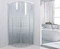 White Frame 800 x 800 Shower Enclosure , Corner Shower Units For Small Bathrooms