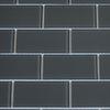 4MM Thin 2 X 4 Brick Small Glass Mosaic Tile Bathroom Glitter Mosaic
