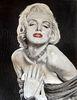 Handmade Marilyn Monroe Mosaic Art Patterns Glass Mosaic Tile Art Mirror For Wall Painting