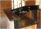Verde Uba Tuba Granite Countertops , Granite Kitchen Island Countertop Custom Size