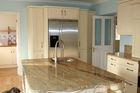 Indian Kashmir Gold Granite Slab Countertops Counter Kitchen Tops 30mm Thickness