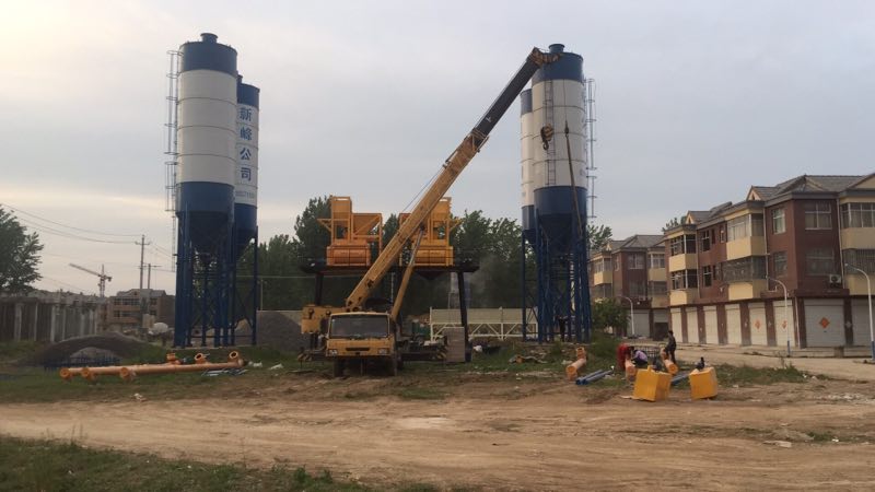 75m?/h Concrete Batching Plant