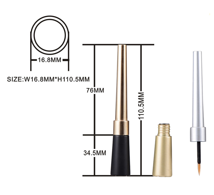 Lipstick Tubes blush case mascara tube highlight pen brushes