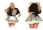 Pilgrim Fantasy  Carnival Christmas Party Adult Costumes Black Gray And White